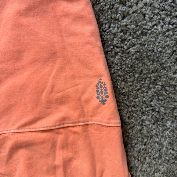 Free People Hot Shot Onesie NWT Small Pastel Peach FP Movement - Picture 5 of 6